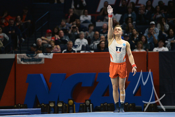 NCAA GYMNASTICS: APR 20 Men's Championship
