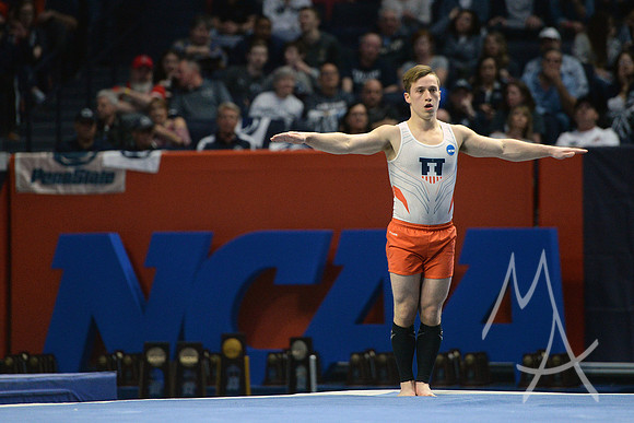 NCAA GYMNASTICS: APR 20 Men's Championship