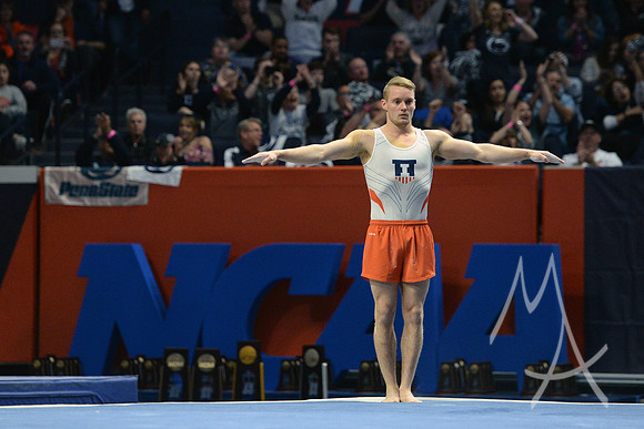 NCAA GYMNASTICS: APR 20 Men's Championship