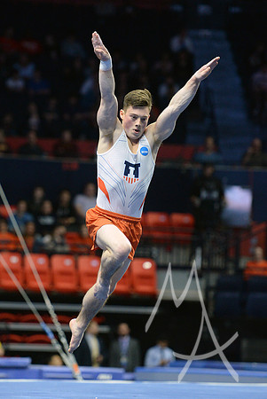 NCAA GYMNASTICS: APR 20 Men's Championship