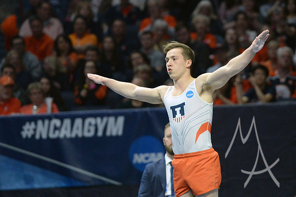 NCAA GYMNASTICS: APR 20 Men's Championship