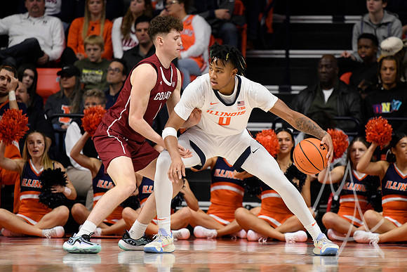 COLLEGE BASKETBALL: DEC 17 Colgate at Illinois