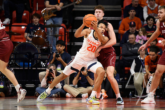 COLLEGE BASKETBALL: DEC 17 Colgate at Illinois