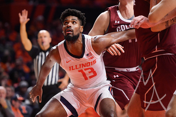 COLLEGE BASKETBALL: DEC 17 Colgate at Illinois
