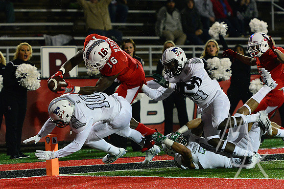 NCAA FOOTBALL: NOV 08 Eastern Michigan at Ball State