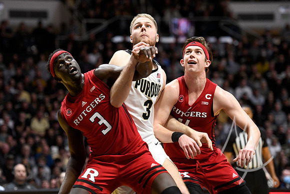 COLLEGE BASKETBALL: FEB 20 Rutgers at Purdue