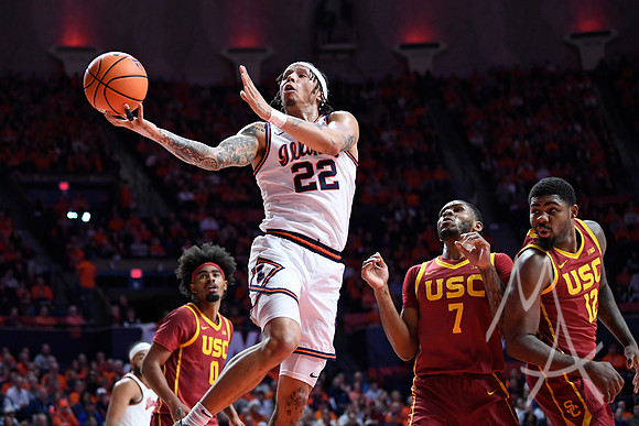 COLLEGE BASKETBALL: JAN 11 USC at Illinois