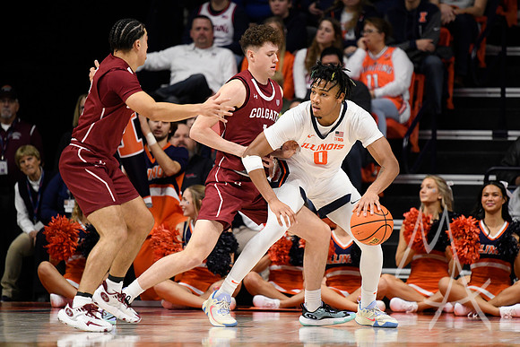 COLLEGE BASKETBALL: DEC 17 Colgate at Illinois