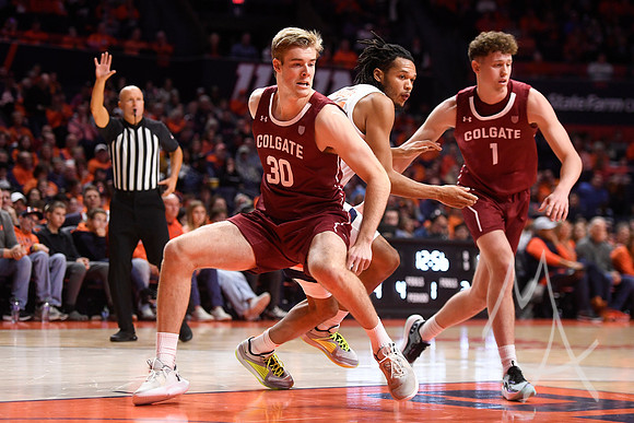 COLLEGE BASKETBALL: DEC 17 Colgate at Illinois