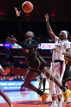 COLLEGE BASKETBALL: DEC 17 Women's - Missouri at Illinois