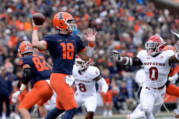 COLLEGE FOOTBALL: OCT 30 Rutgers at Illinois