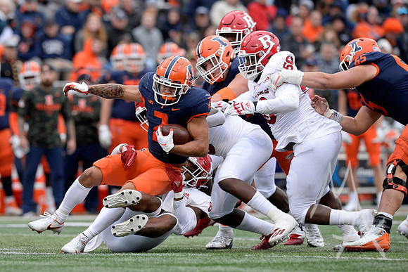 COLLEGE FOOTBALL: OCT 30 Rutgers at Illinois