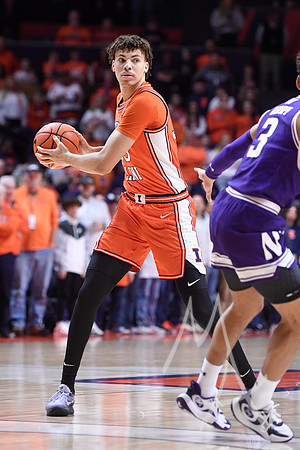 COLLEGE BASKETBALL: JAN 02 Northwestern at Illinois