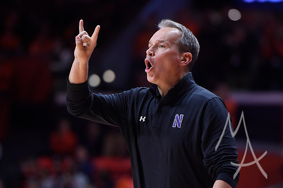 COLLEGE BASKETBALL: JAN 02 Northwestern at Illinois