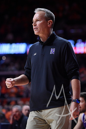 COLLEGE BASKETBALL: JAN 02 Northwestern at Illinois