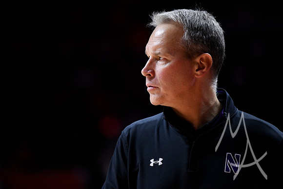 COLLEGE BASKETBALL: JAN 02 Northwestern at Illinois