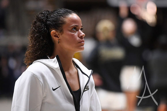 COLLEGE BASKETBALL: JAN 10 Women's - Iowa at Purdue
