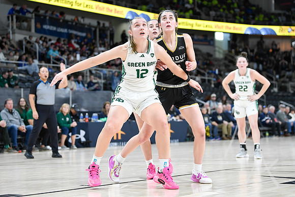 COLLEGE BASKETBALL: MAR 11 Women's Horizon League Championship Green Bay vs Fort Wayne