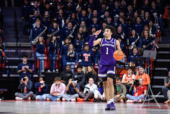 COLLEGE BASKETBALL: JAN 26 Northwestern at Illinois