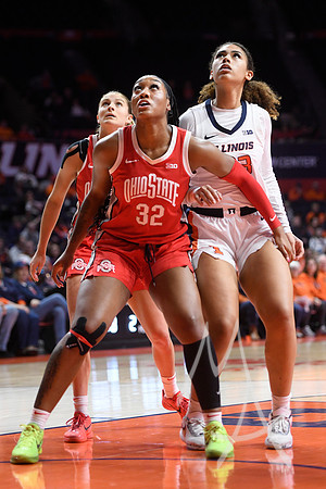 COLLEGE BASKETBALL: JAN 25 Women's - Ohio State at Illinois