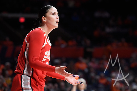 COLLEGE BASKETBALL: JAN 25 Women's - Ohio State at Illinois