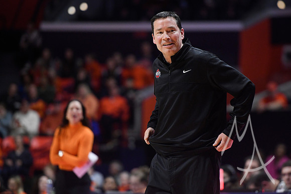 COLLEGE BASKETBALL: JAN 25 Women's - Ohio State at Illinois