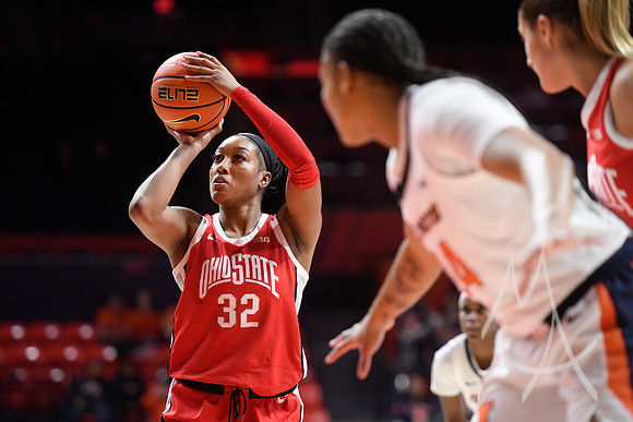 COLLEGE BASKETBALL: JAN 25 Women's - Ohio State at Illinois