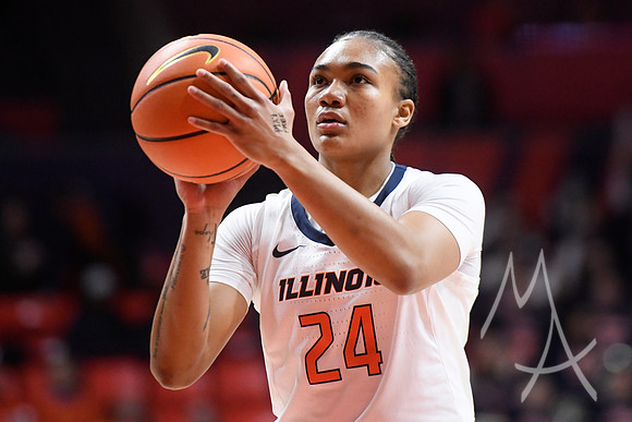 COLLEGE BASKETBALL: JAN 25 Women's - Ohio State at Illinois