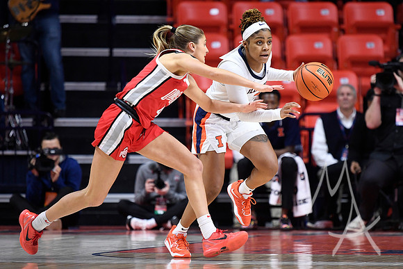 COLLEGE BASKETBALL: JAN 25 Women's - Ohio State at Illinois