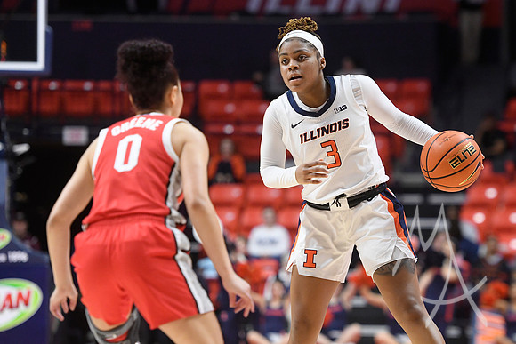 COLLEGE BASKETBALL: JAN 25 Women's - Ohio State at Illinois