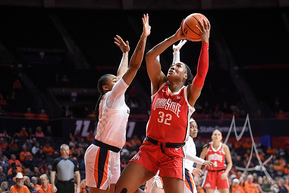 COLLEGE BASKETBALL: JAN 25 Women's - Ohio State at Illinois