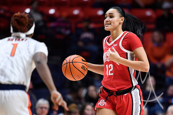 COLLEGE BASKETBALL: JAN 25 Women's - Ohio State at Illinois