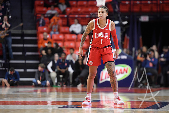 COLLEGE BASKETBALL: JAN 25 Women's - Ohio State at Illinois