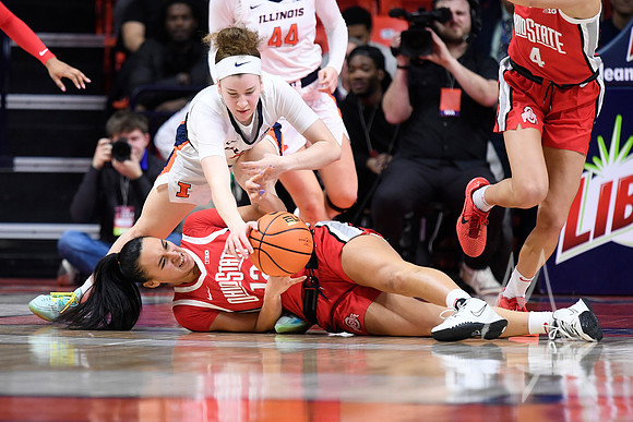 COLLEGE BASKETBALL: JAN 25 Women's - Ohio State at Illinois