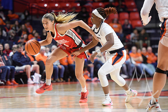 COLLEGE BASKETBALL: JAN 25 Women's - Ohio State at Illinois