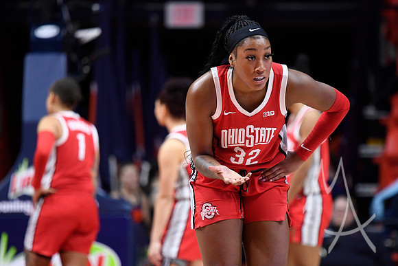 COLLEGE BASKETBALL: JAN 25 Women's - Ohio State at Illinois