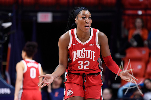 COLLEGE BASKETBALL: JAN 25 Women's - Ohio State at Illinois