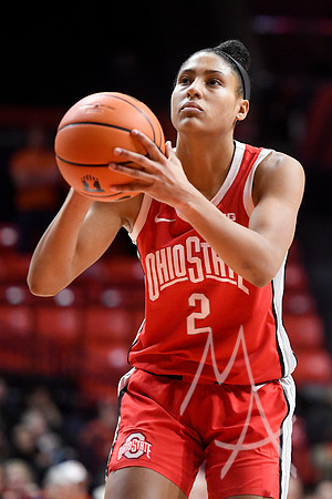 COLLEGE BASKETBALL: JAN 25 Women's - Ohio State at Illinois