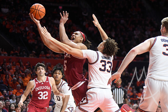 COLLEGE BASKETBALL: JAN 27 Indiana at Illinois