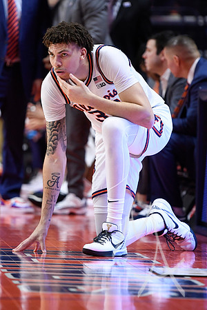 COLLEGE BASKETBALL: JAN 27 Indiana at Illinois