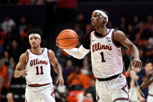 Iowa Illinois Basketball