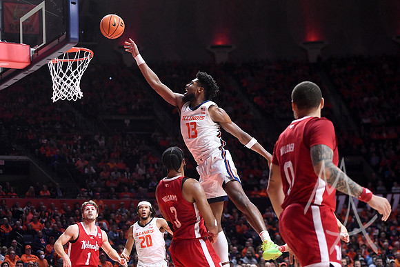 COLLEGE BASKETBALL: FEB 04 Nebraska at Illinois