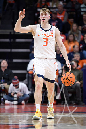 COLLEGE BASKETBALL: FEB 04 Nebraska at Illinois