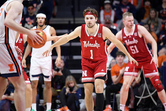 COLLEGE BASKETBALL: FEB 04 Nebraska at Illinois