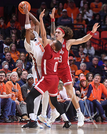 COLLEGE BASKETBALL: FEB 04 Nebraska at Illinois