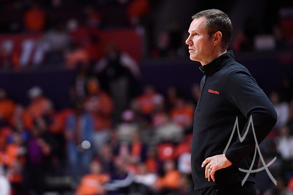 COLLEGE BASKETBALL: FEB 04 Nebraska at Illinois