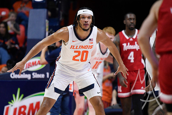 COLLEGE BASKETBALL: FEB 04 Nebraska at Illinois