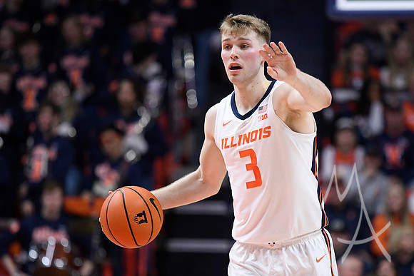 COLLEGE BASKETBALL: FEB 04 Nebraska at Illinois