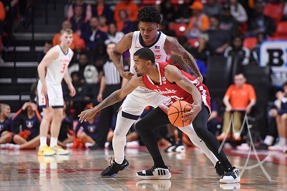 COLLEGE BASKETBALL: FEB 04 Nebraska at Illinois