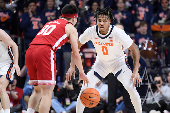 COLLEGE BASKETBALL: FEB 04 Nebraska at Illinois
